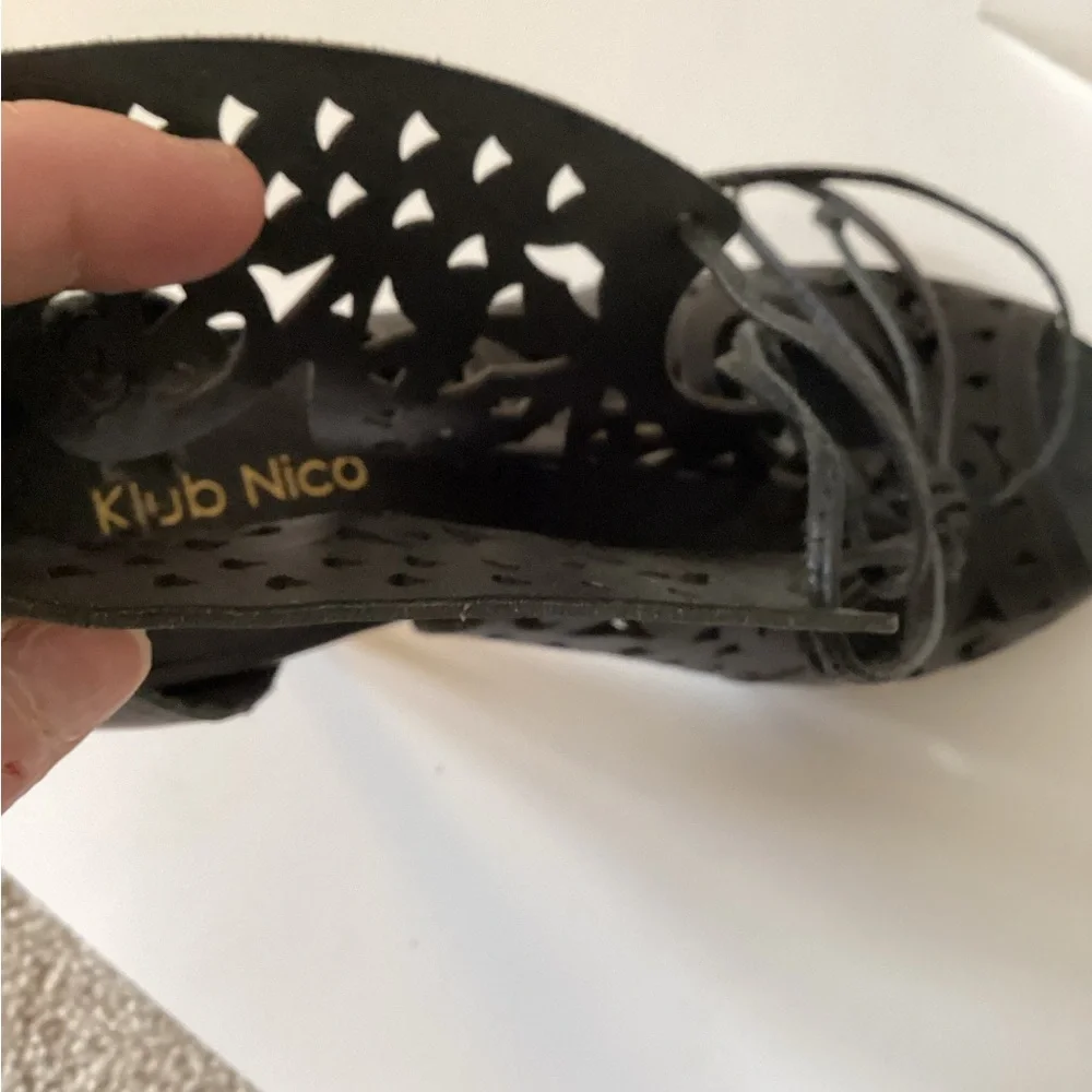 Klub Nico leather gladiator style heels - Picture 5 of 6